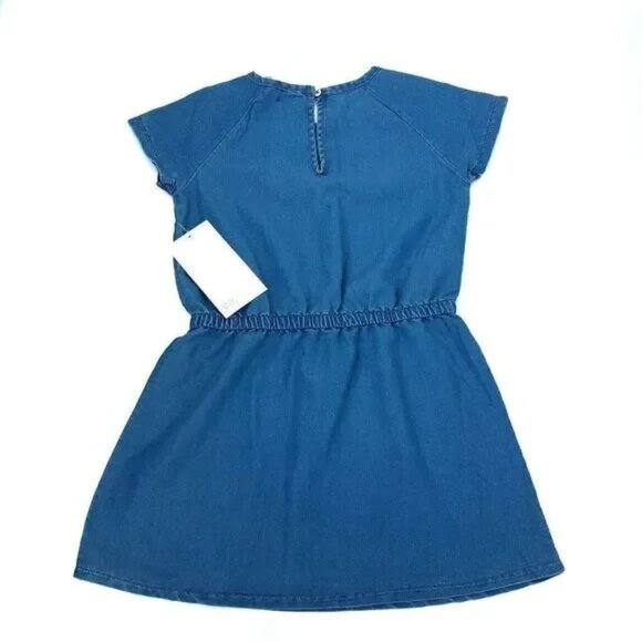 Mixed Brands Denim Skort Dress Size 6 Blue Liz Claiborne Kensie Toffee Apple - Picture 8 of 14